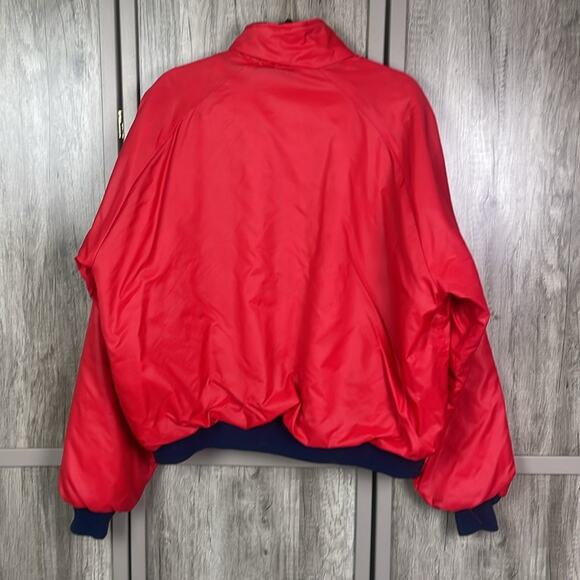 Vintage 80's Coca Cola Satin Bomber Style Jacket Men's XL - Picture 5 of 11